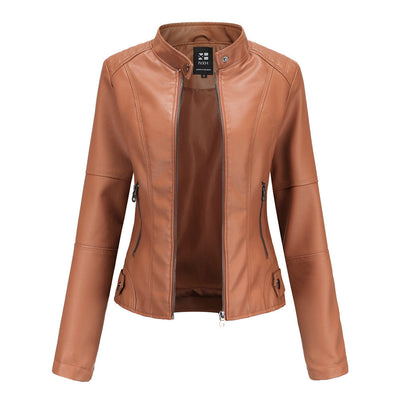 European And American Women's Leather Jackets