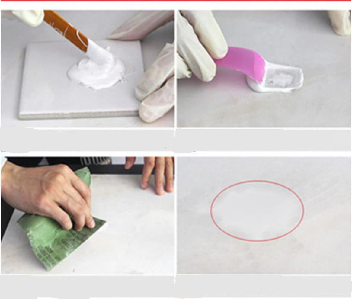 Toilet bathtub ceramic repair cream