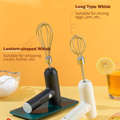 Electric Blender Electric Hand Mixer, Egg Beater, Household Small Electric Handheld Beater, Automatic Egg Beater, Cake Baking Mixer, Cookware, Kitchenware, Kitchen Accessories Kitchen Stuff Small Kitc