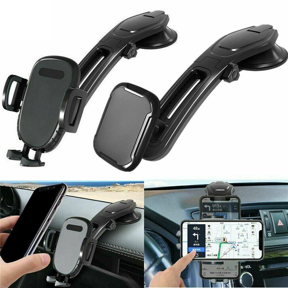 360 Rotatable Phone Mount Holder Car Dashboard Gravity Adjustable GPS Stand Rotating Car Phone Holder Universal Dashboard Mount Car Holder GPS Phone Stands Auto Accessories Car Phone Holder